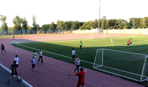 Фотография Футбольные поля стадиона 