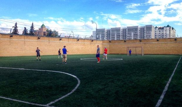 Фотография Футбольные поля стадиона 