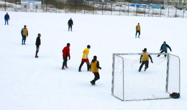 Фотография Футбольное поле стадиона 
