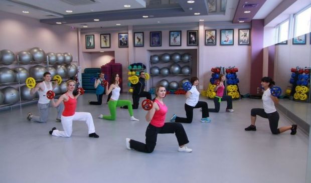 Фотография Залы для аэробики и единоборств клуба 